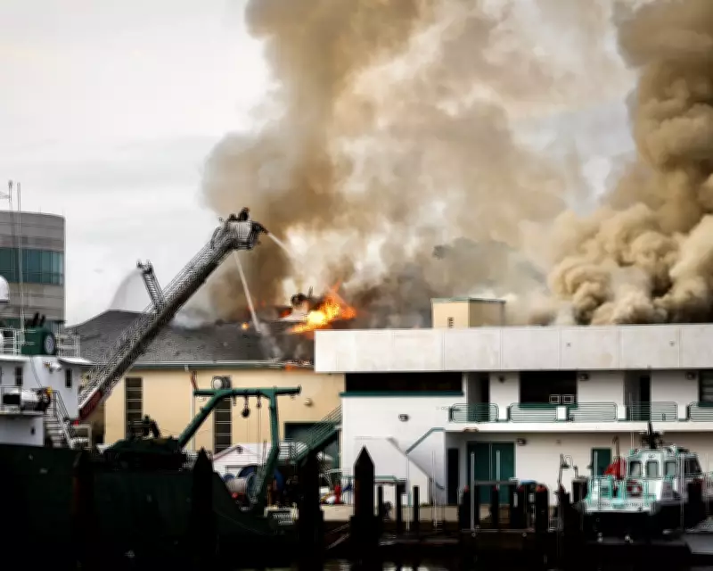 Lightning Strike Sparks Fire at University of South Florida Marine Lab