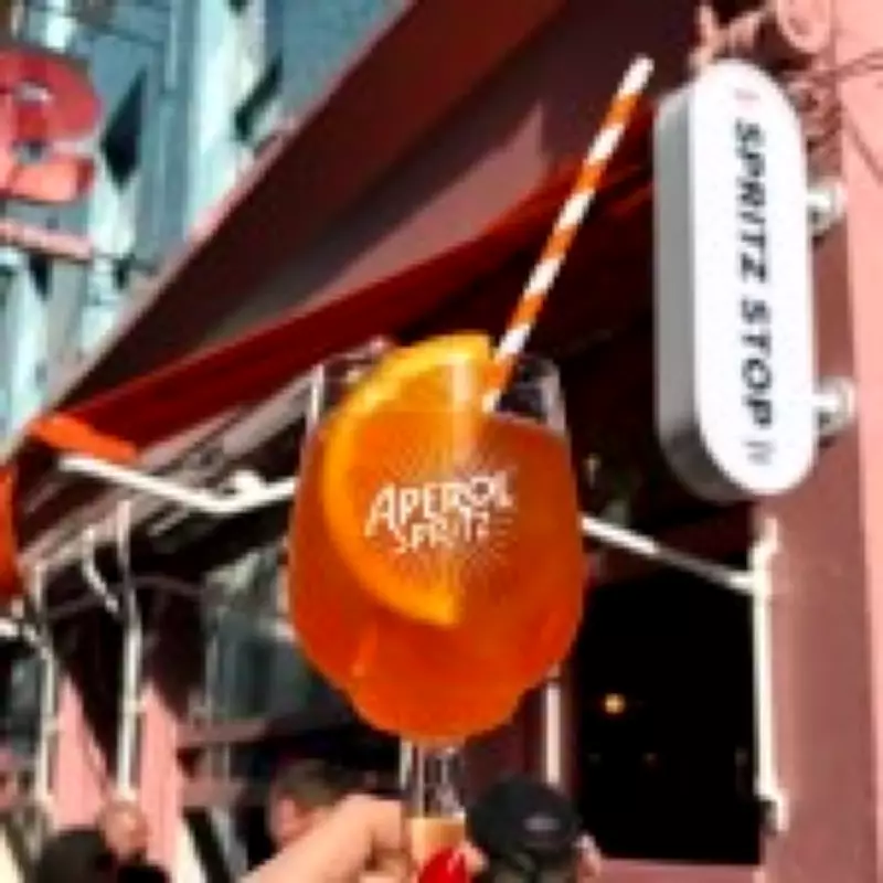 London's Simmons Bar Opens £5 Aperol Spritz Window in Soho