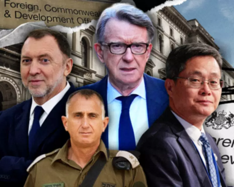 Mandelson Vetting Raised Concerns Over Ties to China, Russia, and Israel