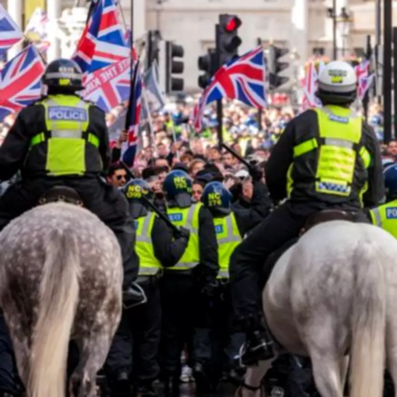 Massive Police Operation for London Protests and FA Cup Final