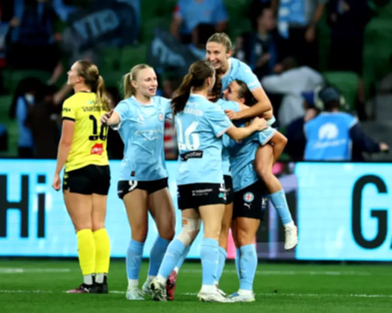 Melbourne City beat Wellington Phoenix 3-1 to win A-League Women title