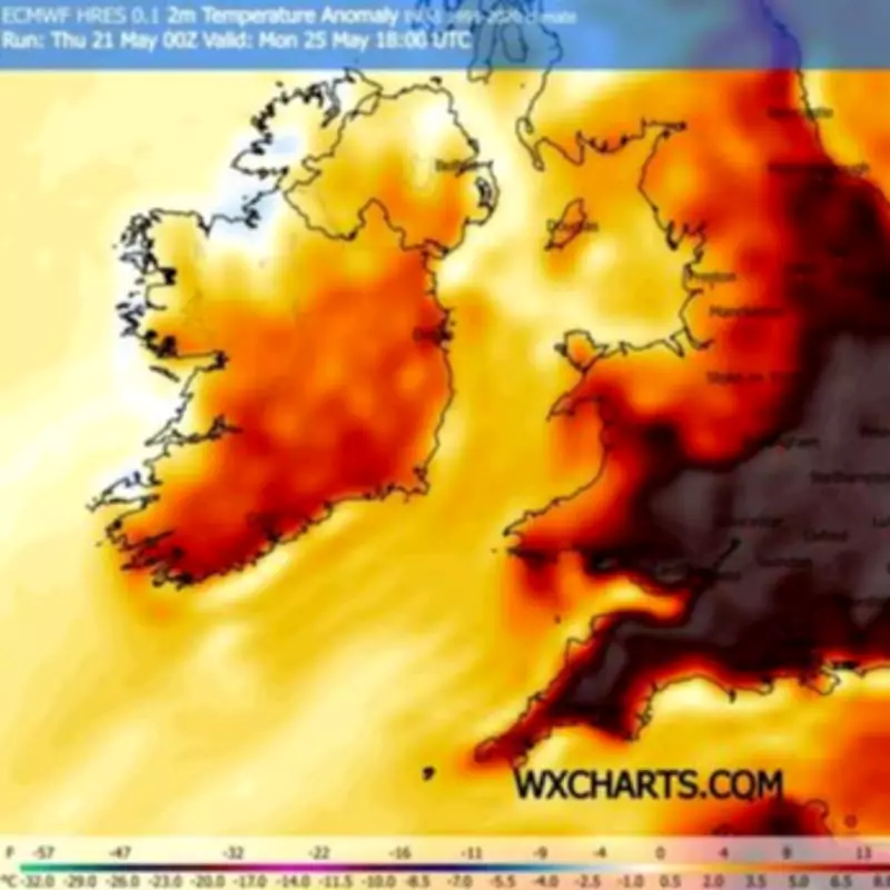 Met Office Names 21 Counties Set for Record-Breaking 33C Heatwave