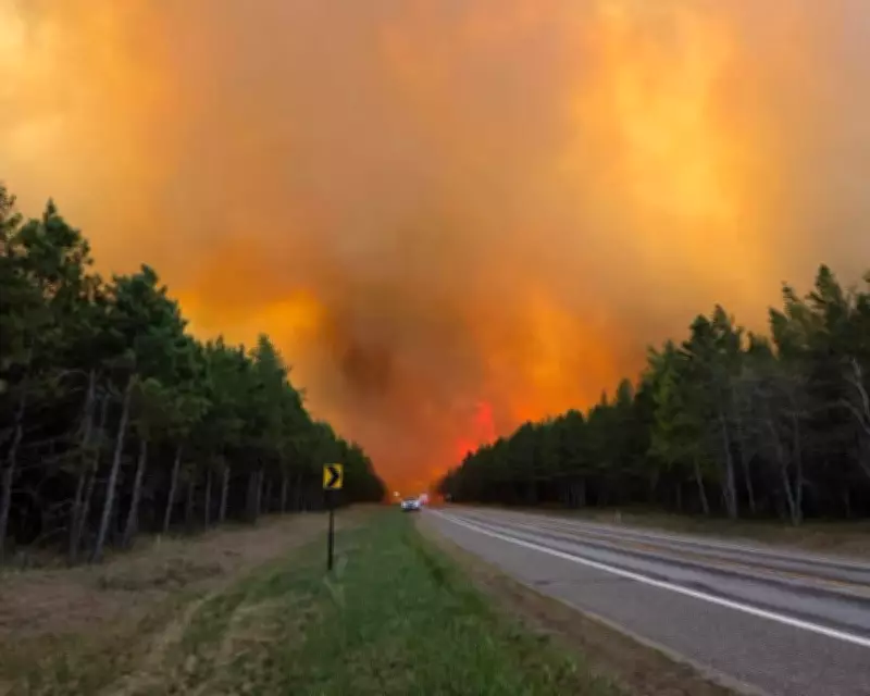 Minnesota National Guard Deployed to Combat Northern Wildfires