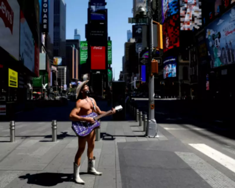 Naked Cowboy in Times Square: Covid Memories Resurface with Hantavirus and Ebola News