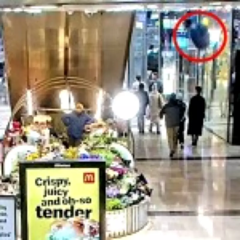 New Footage Shows Sofa Thrown from Westfield Balcony Narrowly Misses Shoppers
