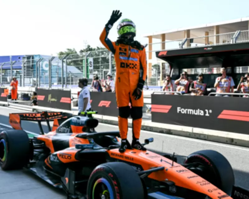 Norris Takes Miami Sprint Pole as Storms Threaten F1 Return