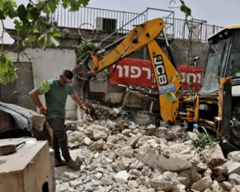 Palestinians Forced to Demolish Own Homes for Israeli Theme Park