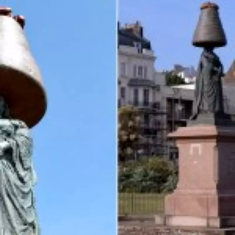 Prankster Places Giant Walnut Whip on Queen Victoria Statue
