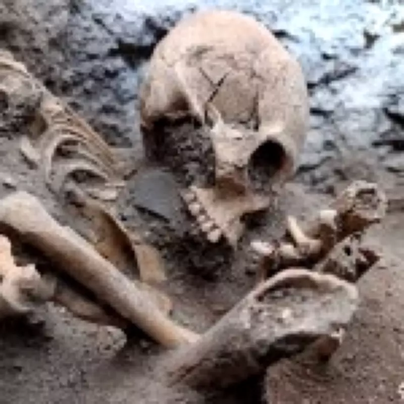 Pre-Aztec Tombs with Human Remains Found in Mexico Railway Dig