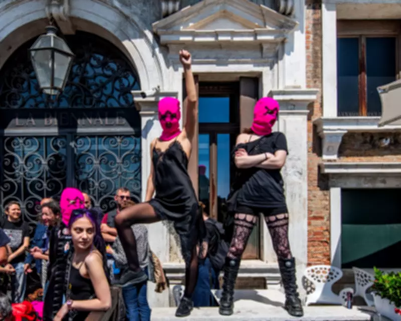 Pussy Riot Protest and Attenborough Sand Portrait: Global Photos – Thursday