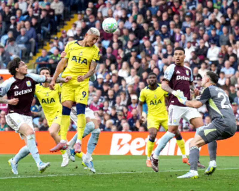 Richarlison Heads Tottenham Past Aston Villa to Escape Relegation Zone