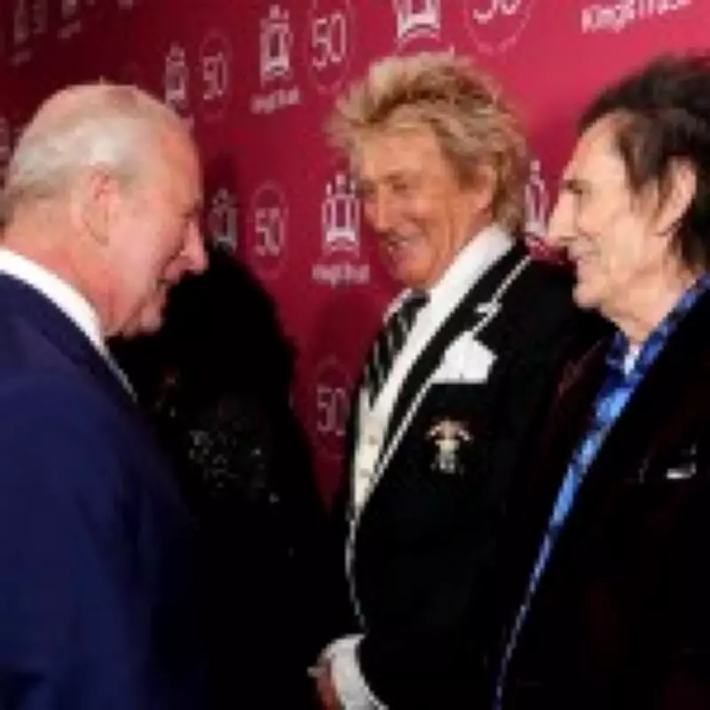 Rod Stewart Calls Trump 'Little Ratbag' in Front of King Charles at Royal Albert Hall