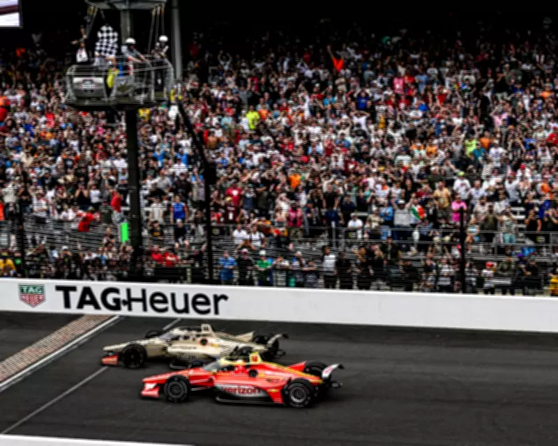 Rosenqvist Wins Indy 500 in Thrilling Finish, Malukas Second