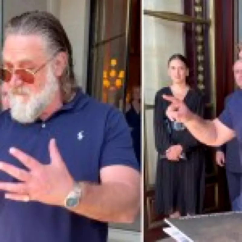 Russell Crowe Explains Why He Scolded Fans for 'Pushing' During Autograph Session