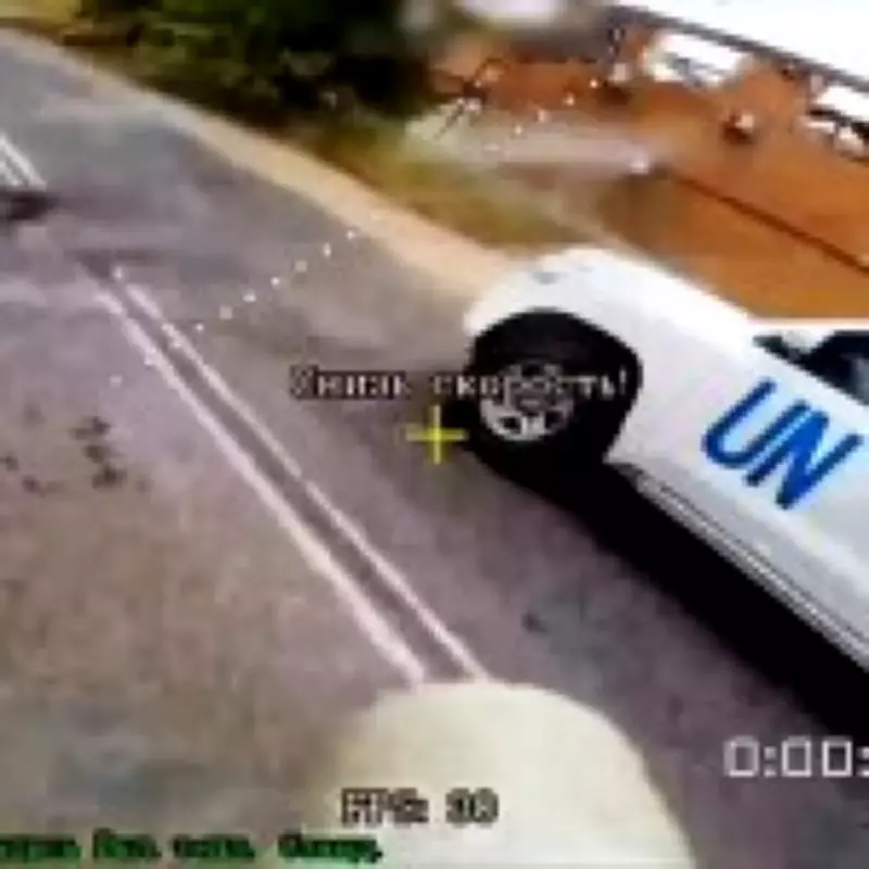 Russia Accused of Drone Attack on UN Aid Convoy in Ukraine