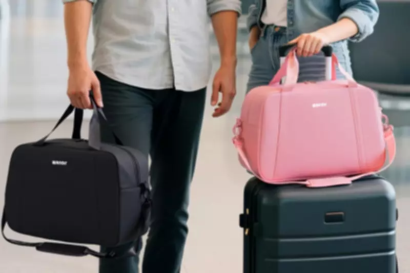 Ryanair-Friendly Cabin Bag Folds Small, on Sale at Amazon for £10