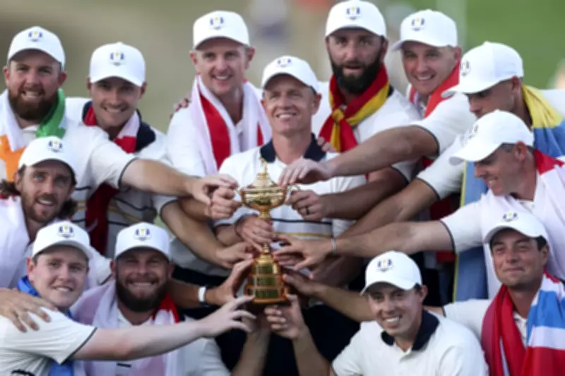 Ryder Cup captain Luke Donald says he did not broker Rahm peace deal