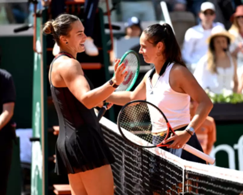 Sabalenka Overpowers Kasatkina to End Australia's French Open Hopes