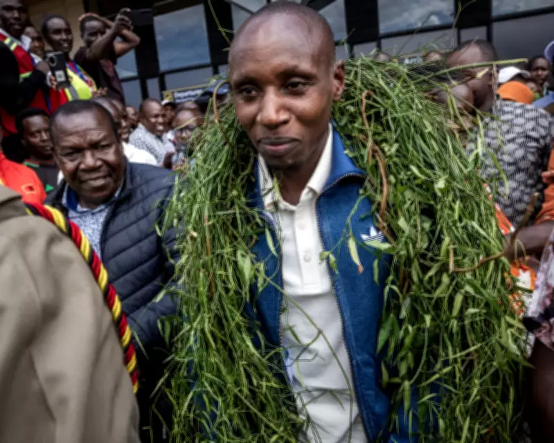 Sabastian Sawe Gets Hero's Welcome in Kenya After Sub-Two Hour Marathon