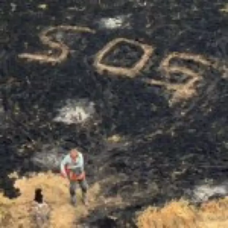 Sailor's SOS Flare Starts California Wildfire, Still Burning After a Week