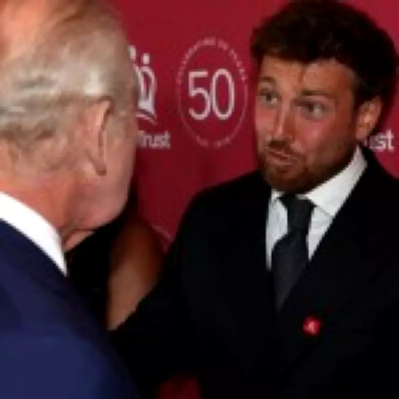 Sam Thompson Reveals Awkward Encounter with King Charles Left Him 'Sweating'