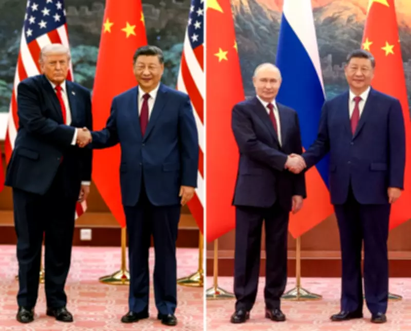 Same but Different: How Xi Welcomed Trump and Putin in Beijing