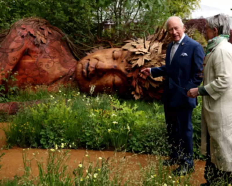 Sarah Eberle Wins Top Prize at Chelsea Flower Show with Giant Tree Sculpture Garden