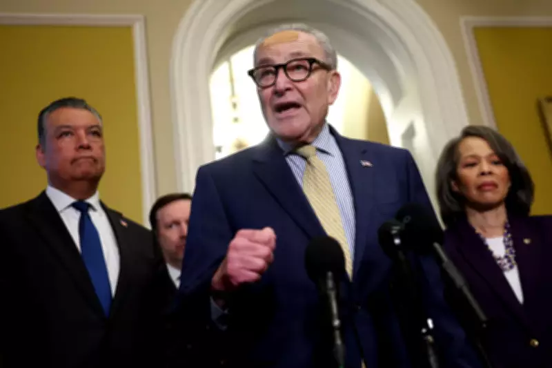 Schumer Vows to Block $1bn for Trump's Ballroom in Senate Fight
