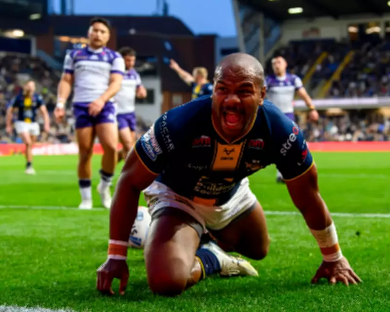 Sivo Hat-Trick Keeps Leeds on Top in Super League Thriller