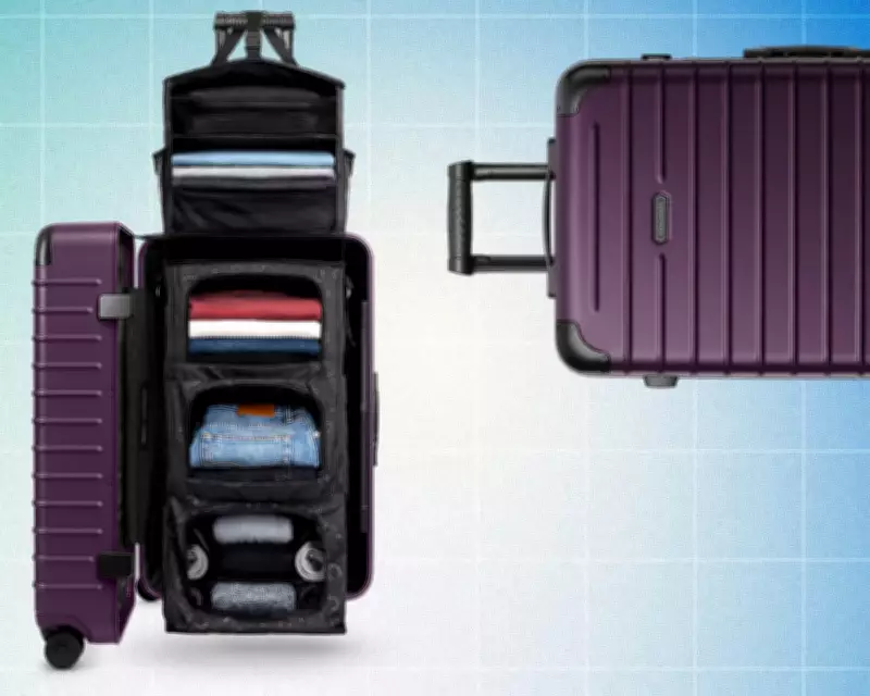Solgaard Closet Suitcase Review: Pop-Out Shelves Transform Packing