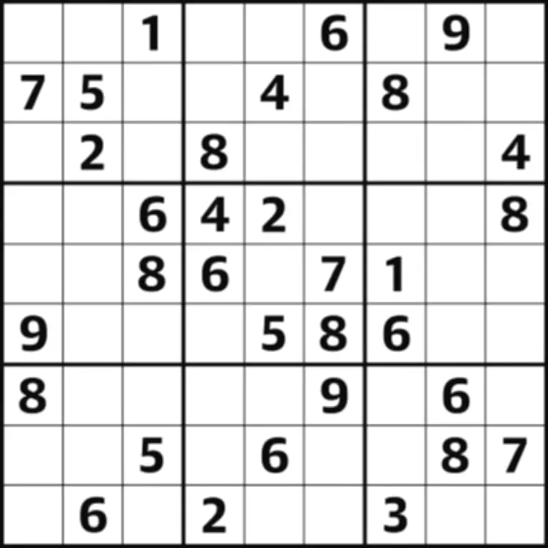 Sudoku 7309 Medium: A Challenging Brain Workout for Puzzle Enthusiasts