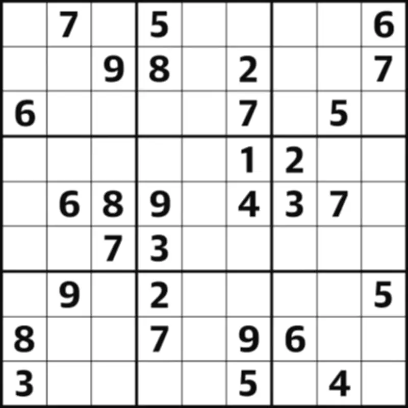 Sudoku 7311 Hard Puzzle Challenge for Expert Players