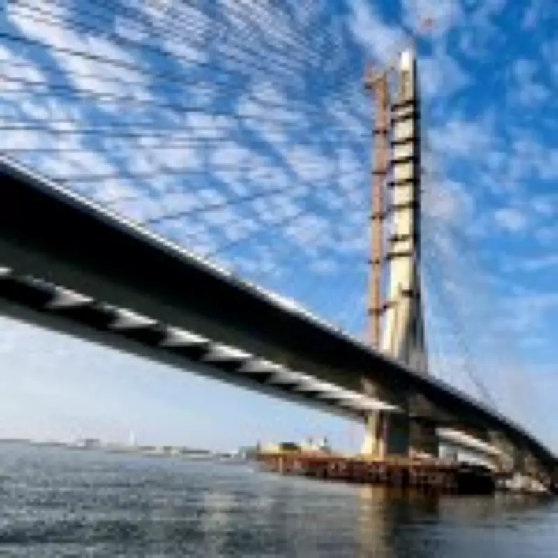 Taiwan Opens World's Longest Single-Mast Cable-Stayed Bridge Resistant to Quakes