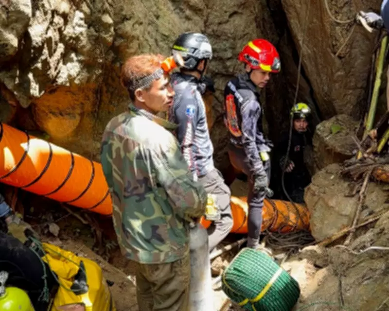 Thai Rescuers Join Effort to Free Seven Trapped in Laos Cave