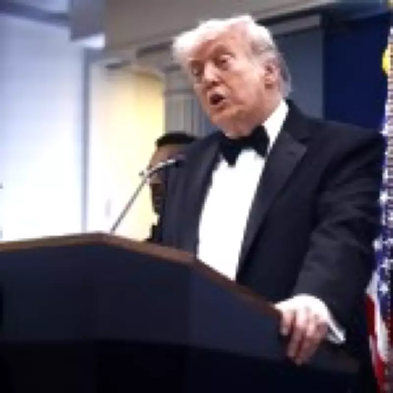 Trump Jokes About Third Term, Touts New White House Ballroom