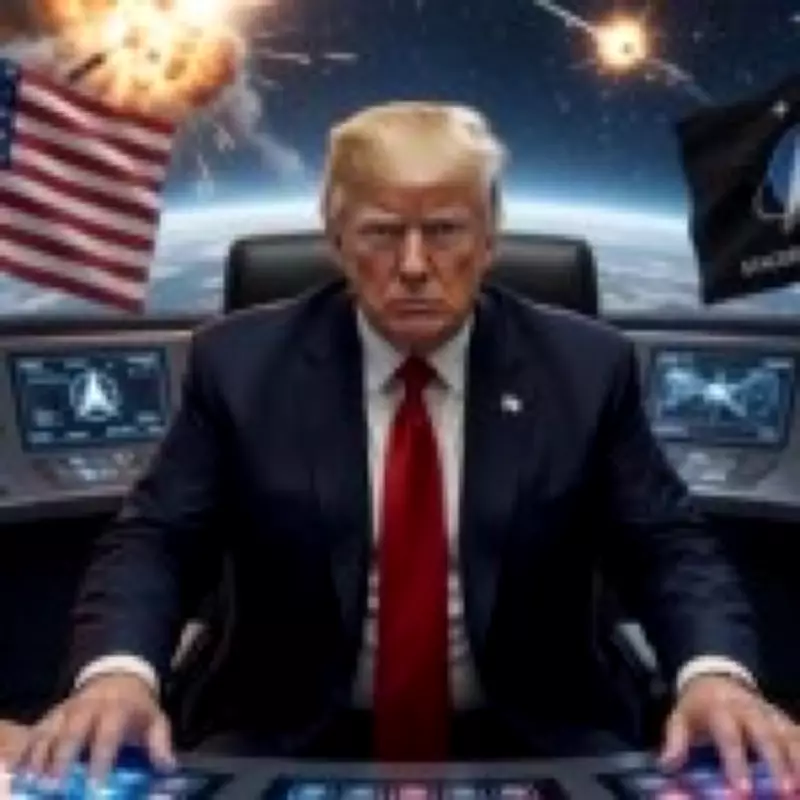 Trump Shares AI Images of Alien Encounter and Space Strikes in Bizarre Posts