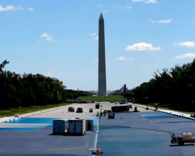 Trump's $6.9M No-Bid Contract to Paint Lincoln Memorial Reflecting Pool Blue Sparks Controversy