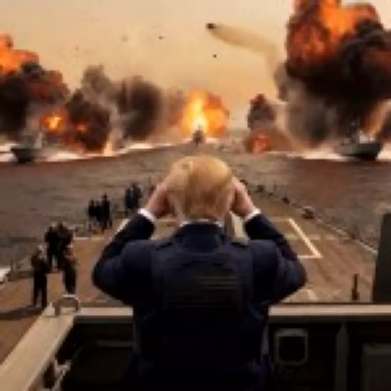 Trump's Truth Social Rampage: AI Iran Attacks, UFC at White House