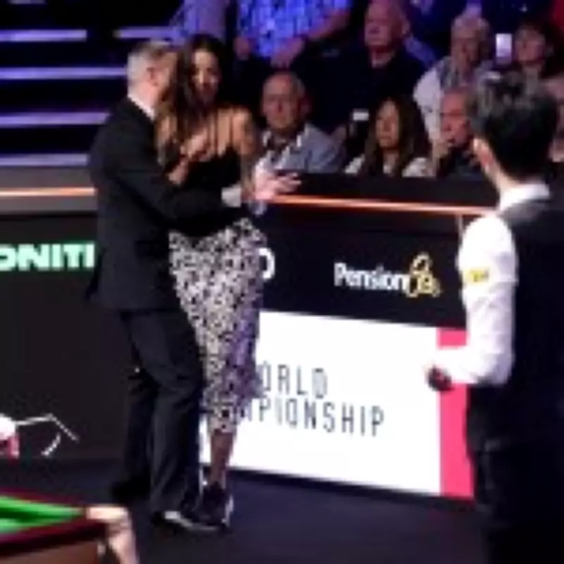 World Snooker Championship Final Halted by Licence Fee Protestor