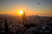 Basilica Sunset and Eid al-Adha Prayers: Photos of the Day