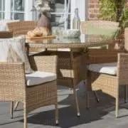 Dunelm's £349 Rattan Garden Dining Set: The Summer Upgrade Shoppers Love