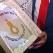 Israeli Minister Ben-Gvir Celebrates 50th Birthday with Noose Cake