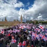 London Braces for 100,000 Protesters as 4,000 Police Deploy for Marches and FA Cup Final