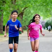 London siblings, aged 9 and 10, smash Parkrun 5K records