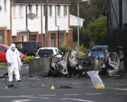 Man Charged After Car Bomb Attack on Police Station Near Belfast