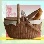 M&S £40 Wicker Picnic Hamper Perfect for Picky Bits Season