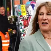 Rachel Reeves Heckled by Flag-Waving Driver, Farage Offers to Buy Him a Pint