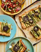 Spring Asparagus Tart and Fattoush: Sami Tamimi's Palestinian Recipes