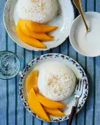 Thai Mango and Coconut Sticky Rice Recipe by Helen Goh