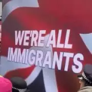Tommy Robinson's Rally Trolled by Pro-Migrant Group Led By Donkeys